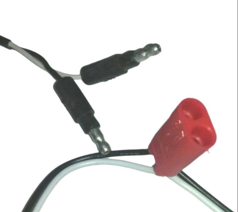 White 3/4" LED Hot Spot Light Continuous Wiring Harness with 12" Spacing PER FT  (M09300WCL-12BC)