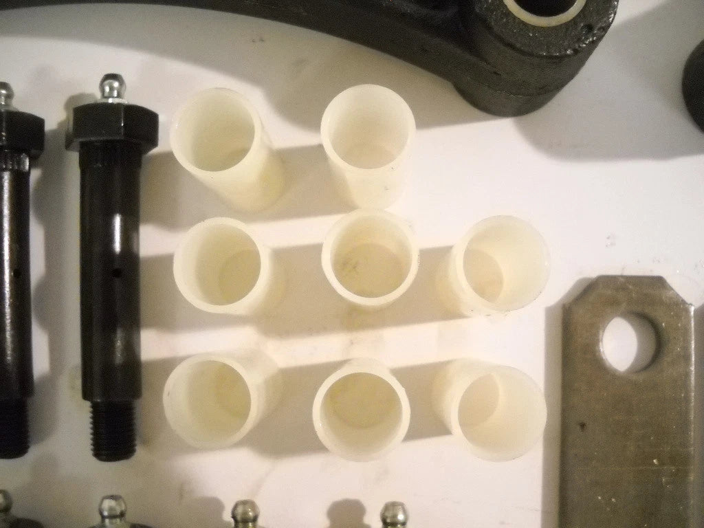 Tandem Rebuild Kit, Wet Bolts, 2.562 Shackle Straps, Eq-104, Nylon Bushings (SRK-TA-WB-104)