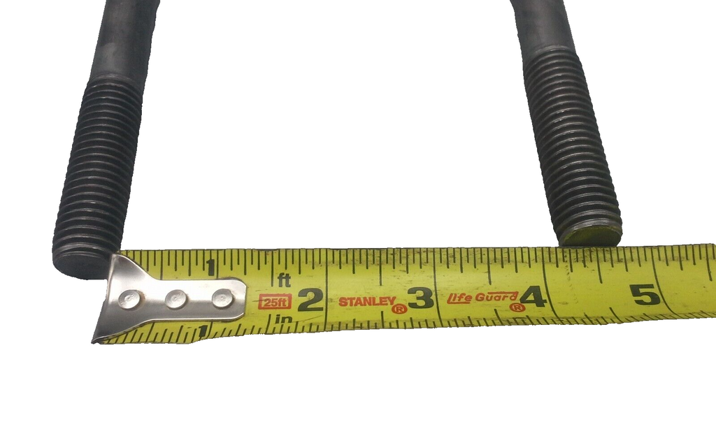 9000# Dexter Trailer U-Bolt Kit 8.5" x 4" Wide x 5/8" with Tie Plates and Nuts (UBK-9000-R)