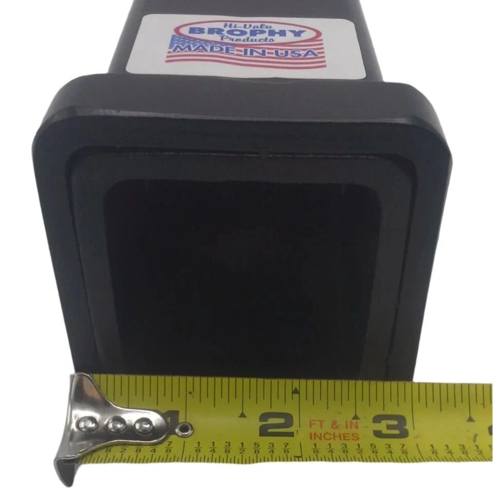 Brophy 12" Weld-On Receiver Tube, 2-1/2" O.D. x 2" I.D., Raw Finish (RL12)