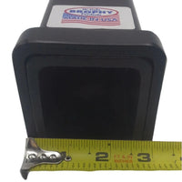 Brophy 12" Weld-On Receiver Tube, 2-1/2" O.D. x 2" I.D., Raw Finish (RL12)