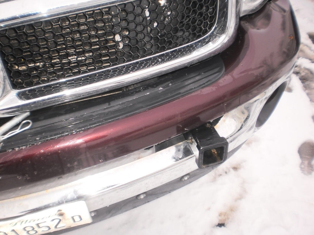 2" Front Tow Receiver Hitch Truck Bumper Tube Dodge Ram 4WD Winch Mount 2003-2018 (FRH-2-KIT)