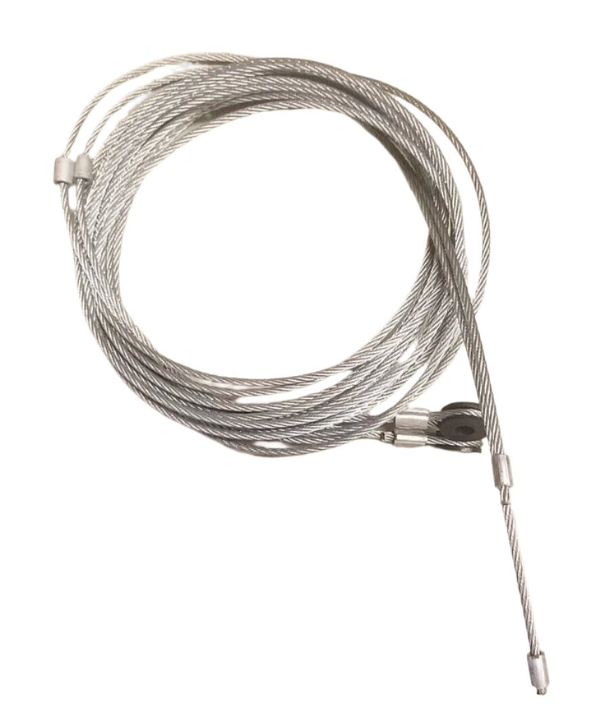 (TSAP780) Replacement Repair Kit for Rear Ramp Door Cables & Assembly on 7' Wide Cargo Enclosed Trailers