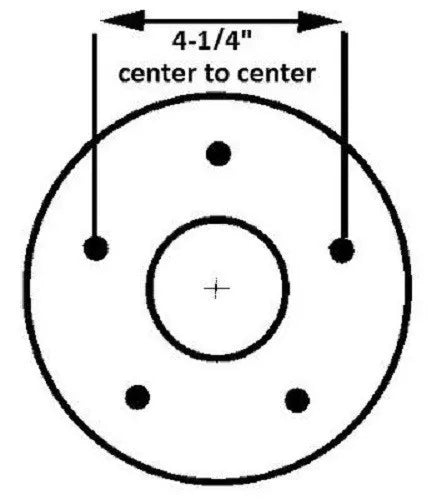Reliable BT150A SHORT Trailer Axle Idler Hub W/Bearings Boat 5 lug Axel (BT150A-KIT)