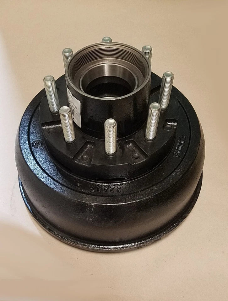 10k Short Lippert Hub/Drum Kit with Bearings, Seal, Lug Nuts, Seal, and Oil Cap (791399-KIT)