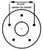 2000# Axle Beam 60" Hub Face 5x4.5" Hubs 24.5" Slipper Springs (2000-60-5LUG-WIH4)