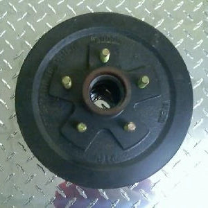 10" Trailer Brake Drum — 5 on 4.5" Bolt Pattern — 3500 lb Axle - Drum Only (94545-1)
