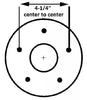 New 2000# 2200# Axle 70" Hub Face 5x4.5 Hubs Trailer Axel Utility Boat ATV (2000-70-5LUG)