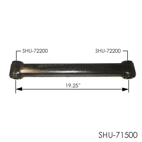 Hutchens Style Fixed Radius Rod Assembly – 19-1/4" Center-to-Center (SHU-71500)