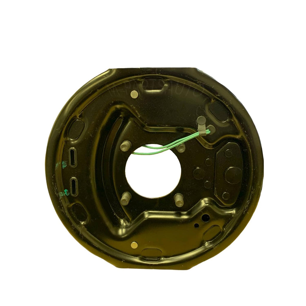 Four Trailer Backing Plate Brake Electric 10" Fits Dexter Nev-R-Adjust 3500 Self Adjusting (BK-10E-FSA-SET-2)