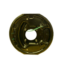 Four Trailer Backing Plate Brake Electric 10" Fits Dexter Nev-R-Adjust 3500 Self Adjusting (BK-10E-FSA-SET-2)
