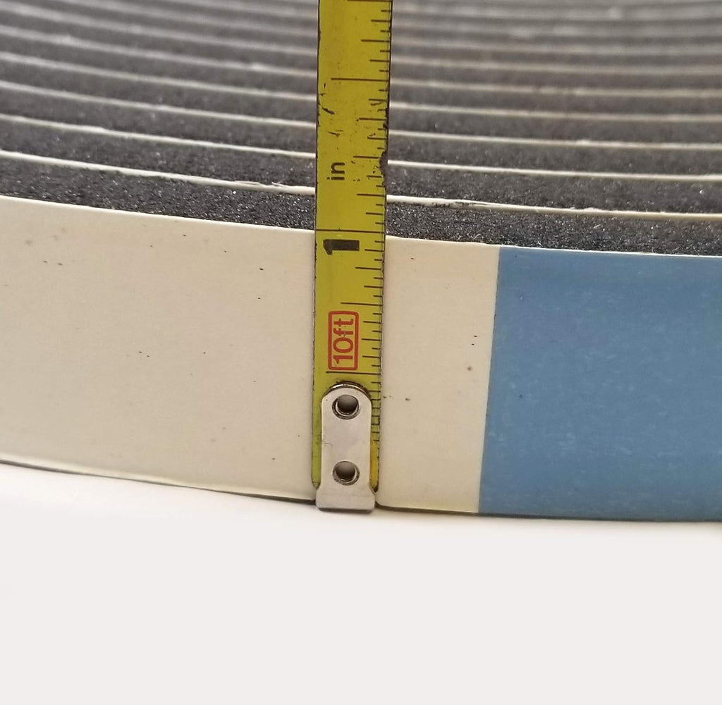 Light Density Vinyl Foam Tape For Trailer RV Heating – 3/8" x 1" x 30 (TPV710616)