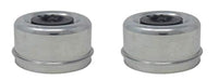 Pair of 2000 3500 1.98 Trailer Axle Dust Cap Cup Grease Cover RV Camper EZ Lube (DC-200L-2)