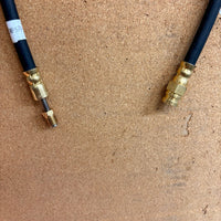 24" Hydraulic Trailer Brake Hose – 3/8"-24 Male to Female Swivel (BH-3MFSFF-024)