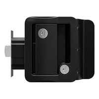 Jammy Cargo Trailer Door Lock with 4 Matching Keys - Black Matte (TDL01B)