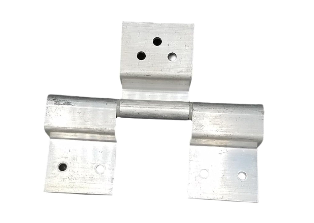 Jammy Three Leaf Raw Aluminum Door Hinge in Raw Finish 4-5/8? Long (TALH3R)