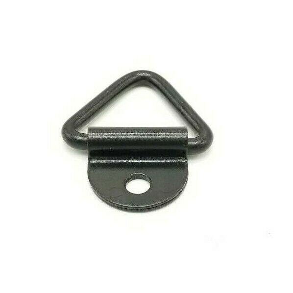 3/8" Bolt-On Trailer D-Ring with 1-Hole Mounting Bracket — 2.4K Rated (B21)