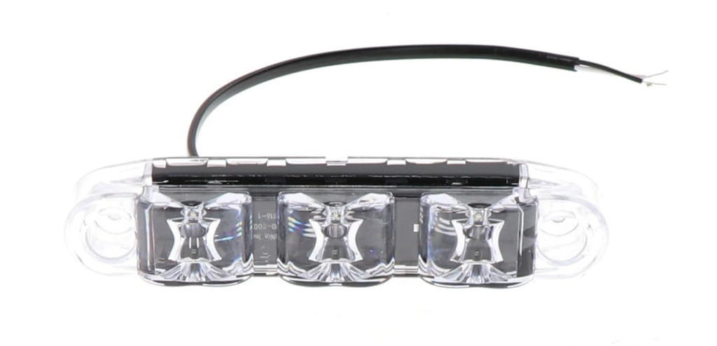 6" White LED Ground Panel Backup Work Light Off Road Trailer Jeep USA  (E10-W000-1)