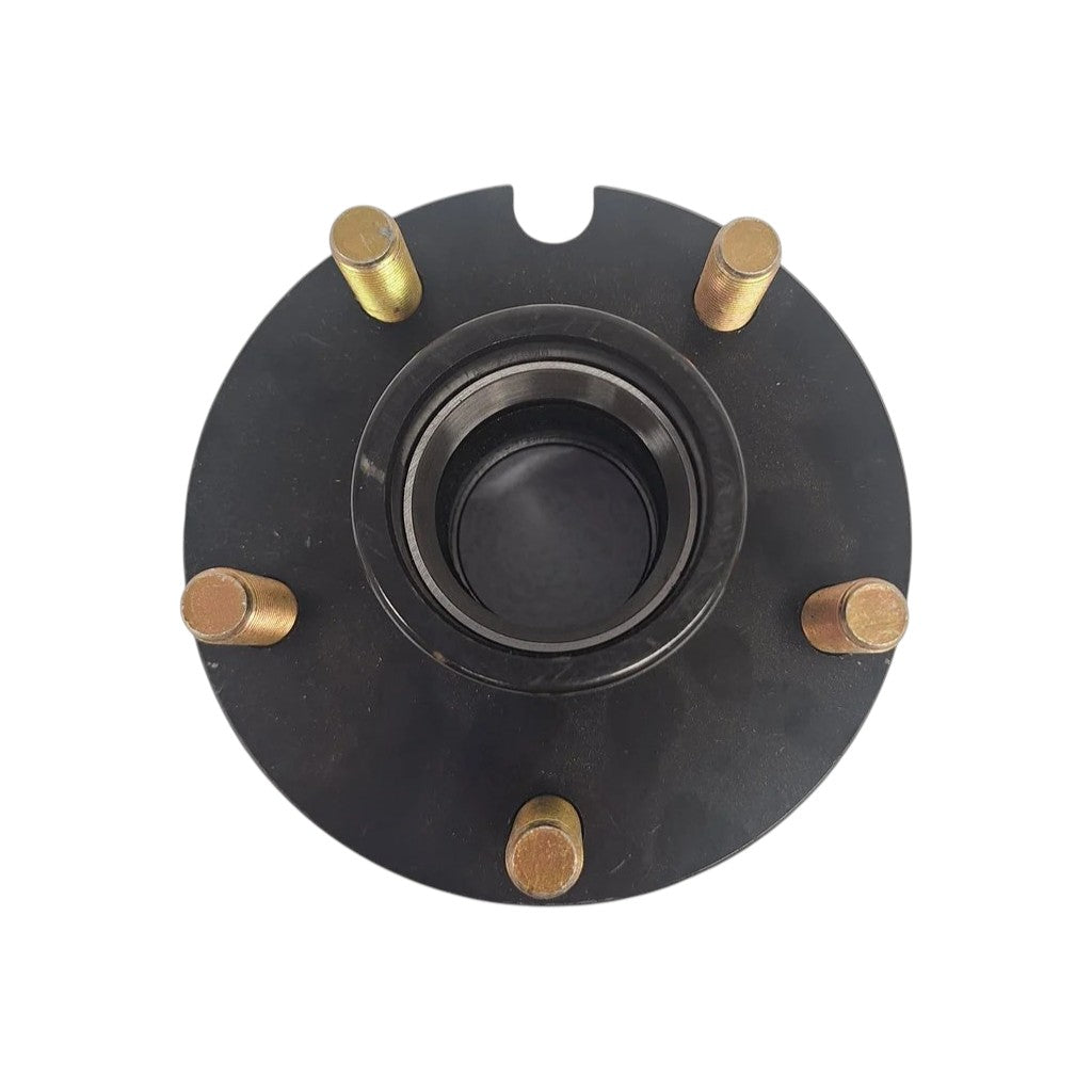 Reliable BT150A SHORT Trailer Axle Idler Hub W/Bearings Boat 5 lug Axel (BT150A-KIT)