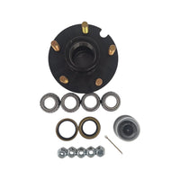 Reliable BT150A SHORT Trailer Axle Idler Hub W/Bearings Boat 5 lug Axel (BT150A-KIT)