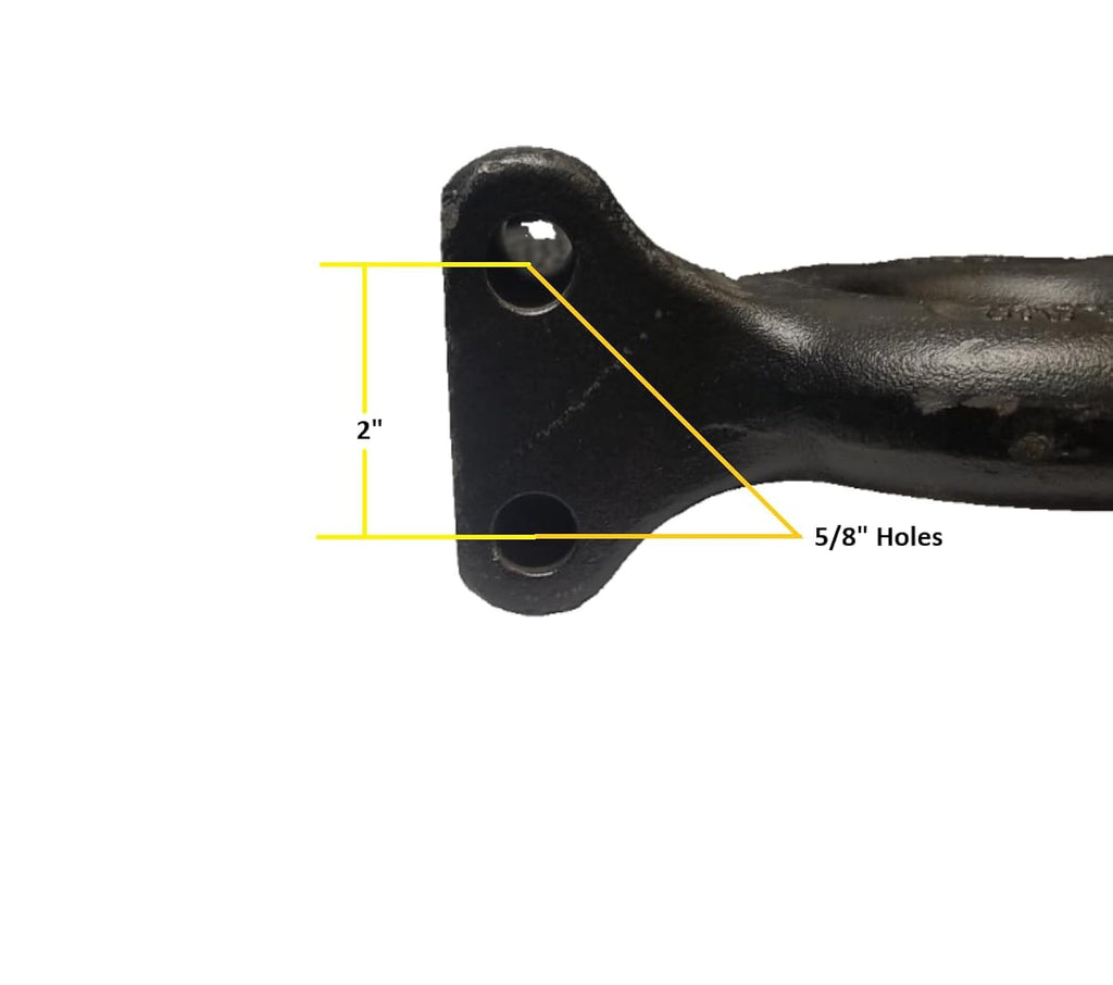 Adjustable Forged Trailer Pintle Lunette Ring – 2.5 in ID, 30,000 lb Rating (2374143E-KIT)