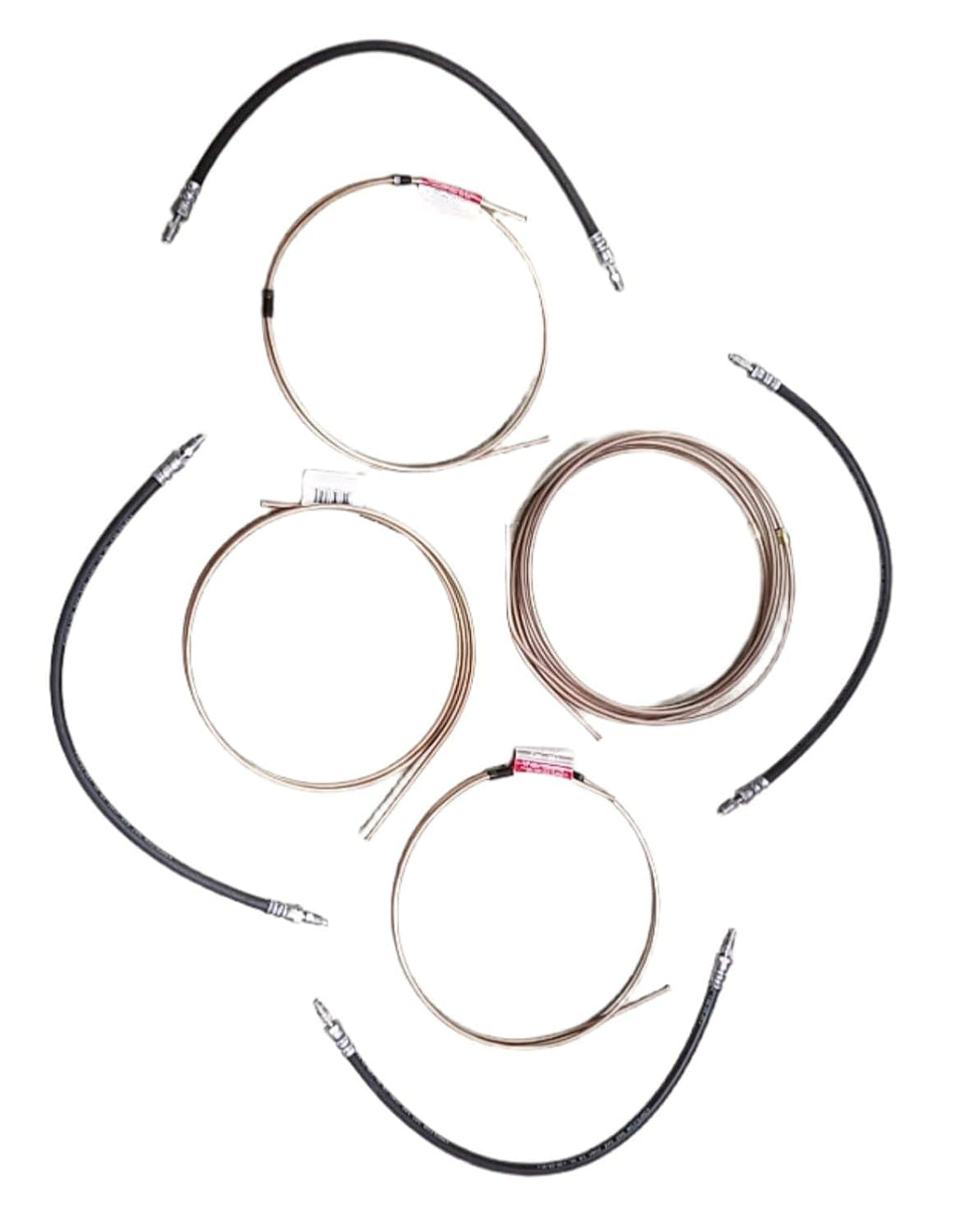 Hydrastar Hydraulic Brake Line Kit Tandem Axle 15' Long 3/16" Main Line (496-152)