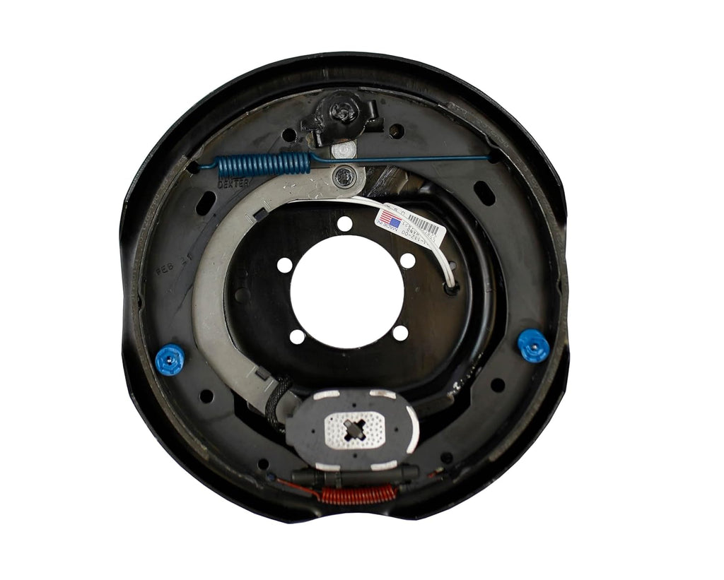 Dexter Brake Backing Plate 6K Axle 12x2 with PARK BRAKE Left Side (K23-112-00)