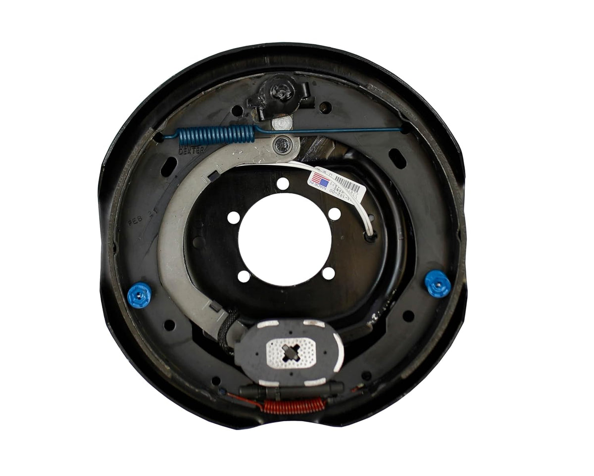Dexter Brake Backing Plate 6K Axle 12x2 with PARK BRAKE Left Side (K23-112-00)