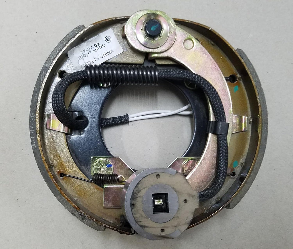 AM 7" x 1-1/4" Electric Brake Backing Plate – 2,000 lb – 4-Bolt – Right Hand (7EBRH)