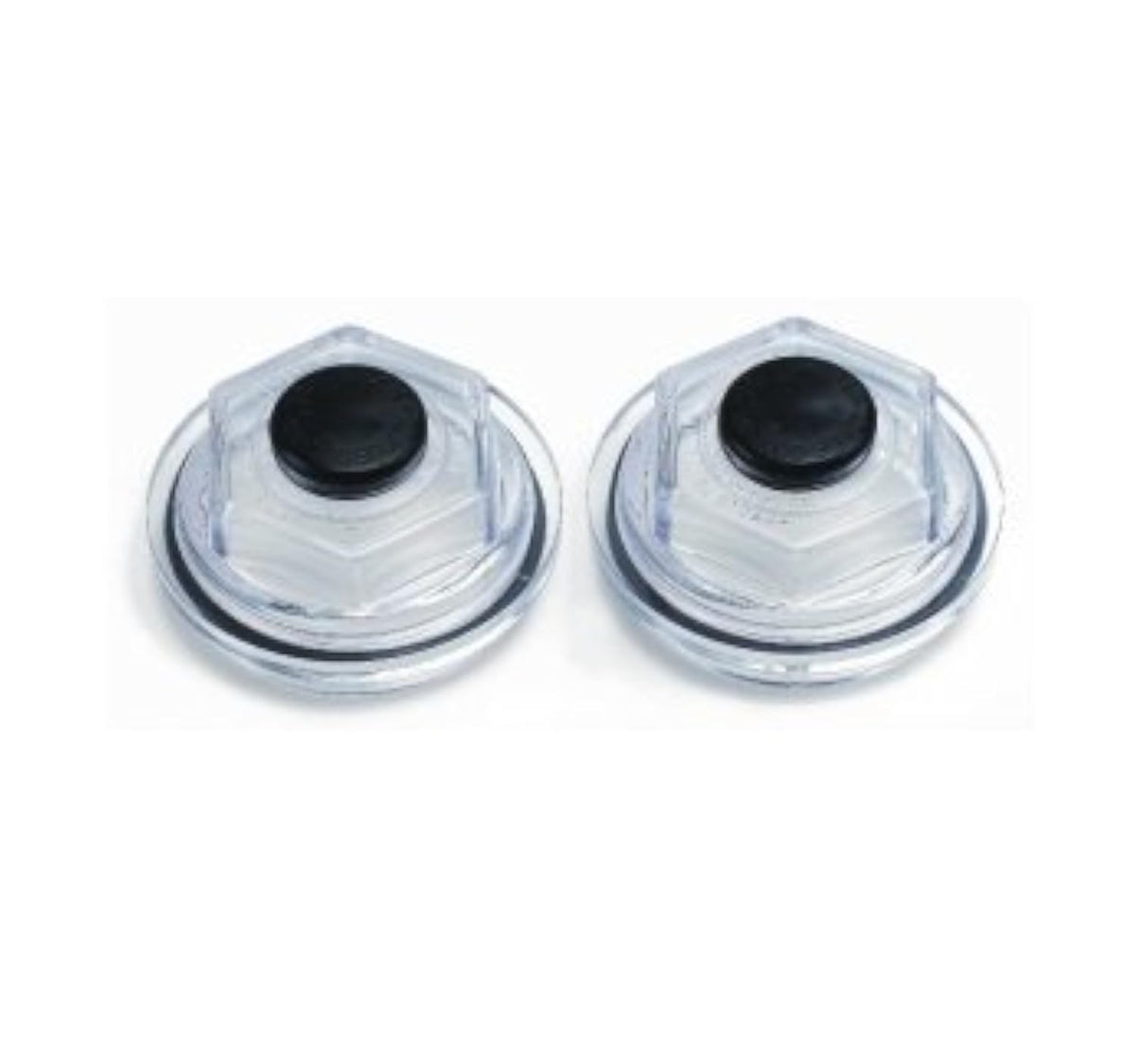 (2) Oil Cap Dexter 10K-HD 12K& 15K 4.0" threads Trailer Axle Plastic Cover 21-36 (K71-148-00)