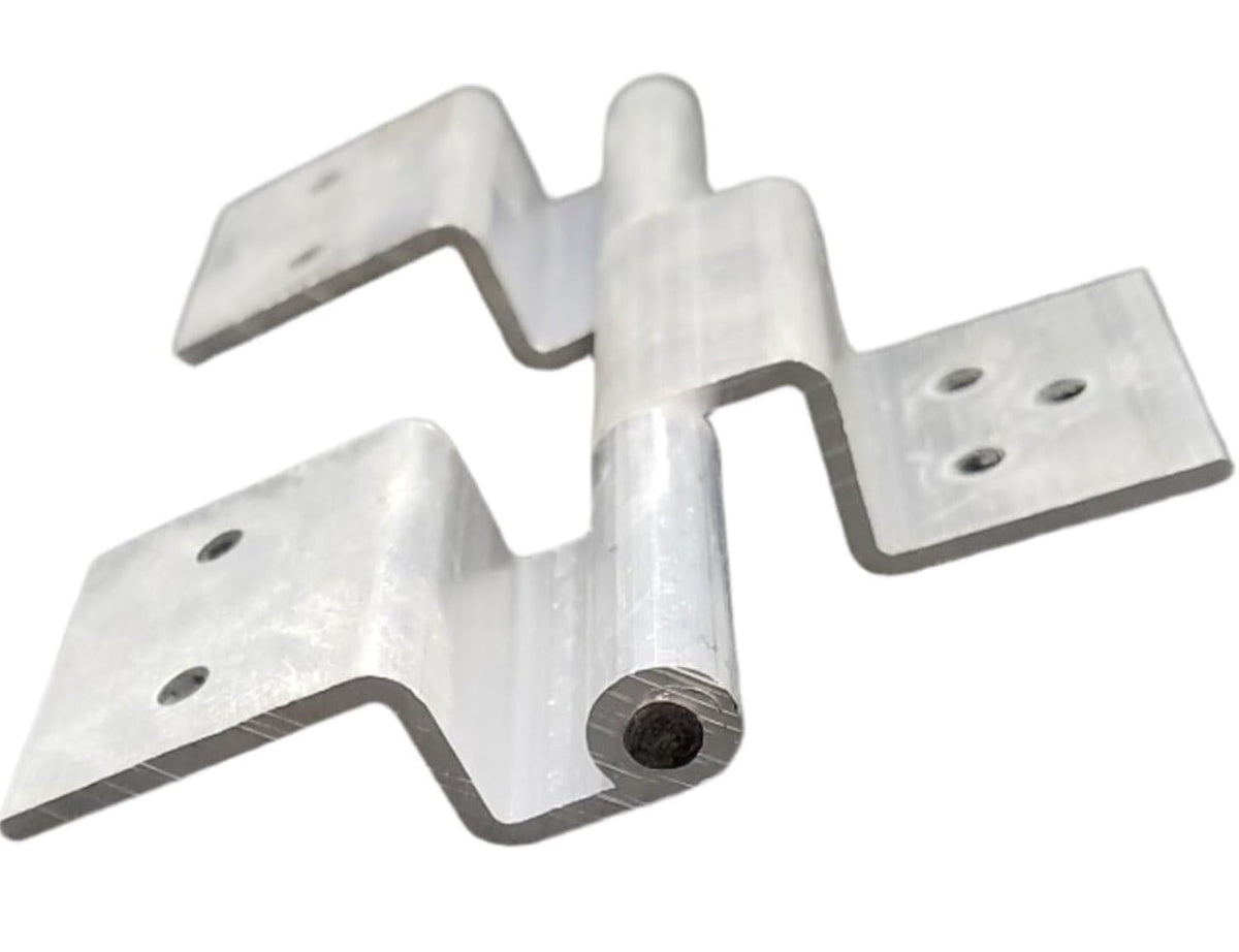 Jammy Three Leaf Raw Aluminum Door Hinge in Raw Finish 4-5/8? Long (TALH3R)