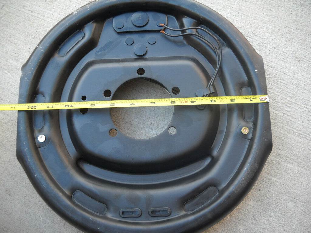 12" Electric Trailer Brake Backing Plate — Right Hand, 7K Axles (BK-12E-02SA)