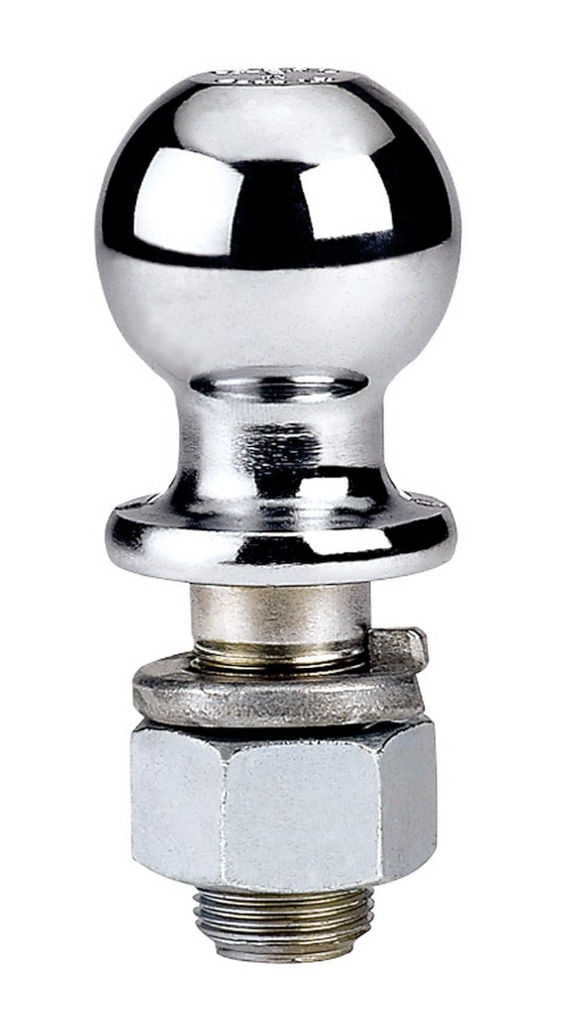 Reese Chrome 2" Ball, 3/4" Shank, 3.5k Rated 2-3/8" Length fits Step Bumpers (74020)