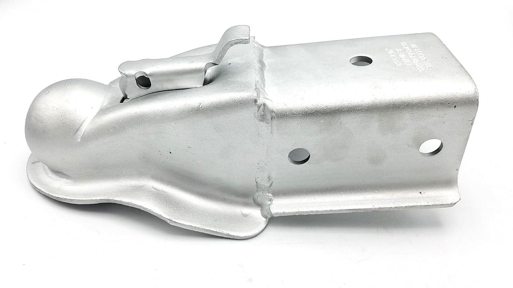 2-5/16" Ball Trailer Dacromet Coupler Hitch 8500# 3" Wide Tongue Bolt on Boat (WD-100109-DAC)