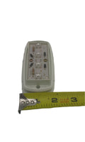 Bargman Side Marker Light LED Amber Clearance Reflex 2-1/2" x 1-1/4" Fits Various Trailers Long-Lasting and Energy-Efficient (47-58-032)