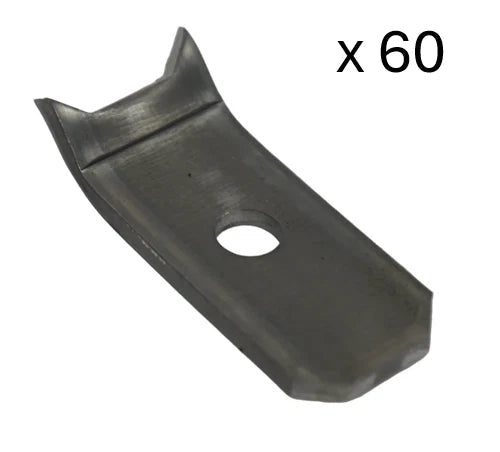 Trailer Floor Hold Down Clip Bear claw Deck Fastener 1/4" Steel (FC-1)
