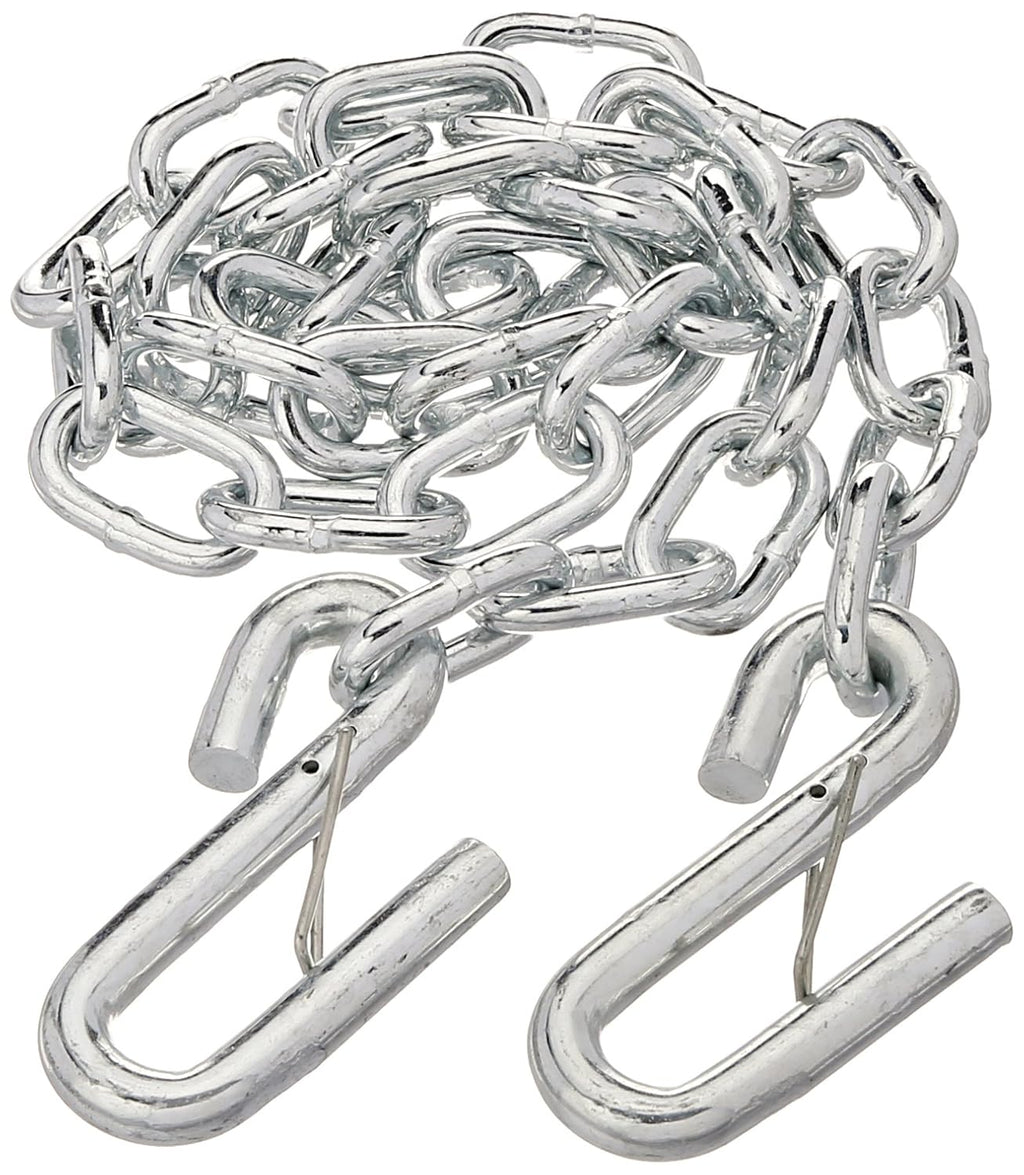 1/4" Trailer Safety Chains Camper RV 5000# Rated with Latching S Hooks (TCL2)