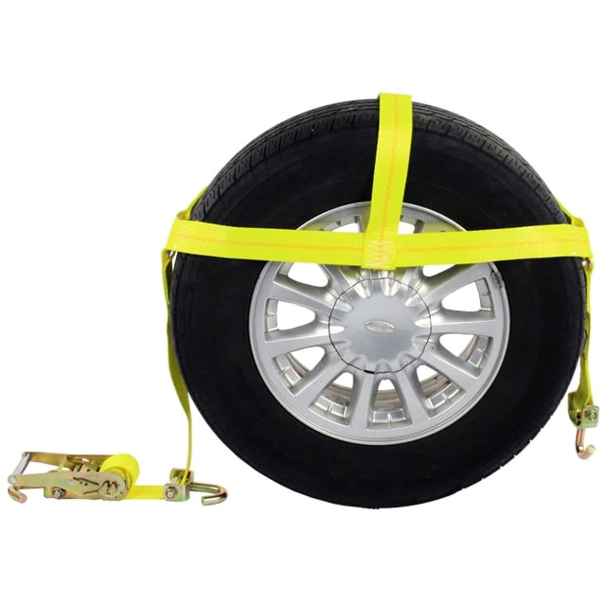 Cargo Control Tie Down Ratchet Straps with Swivel Hooks & Ratchets for E Track (WNTH24)