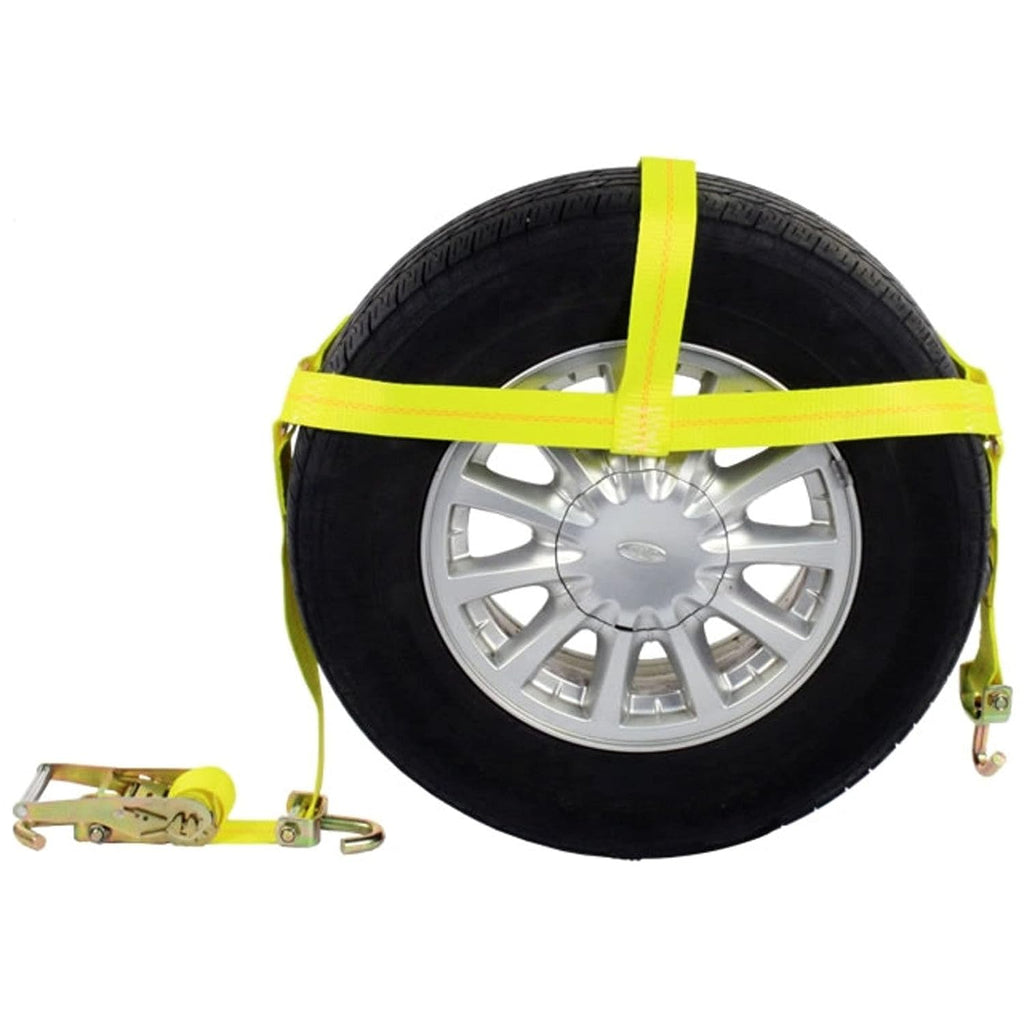 Cargo Control Tie Down Ratchet Straps with Swivel Hooks & Ratchets for E Track (WNTH24)