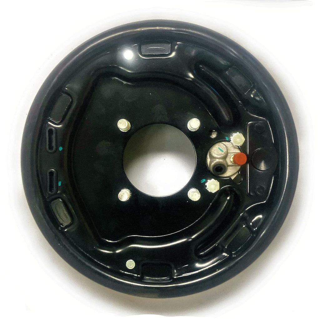 3500# Hydraulic 10x2.25" Right Passenger Curb 4 Bolt Backing Plate Trailer Axle (BPH-3500-RH)