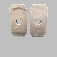 Pair (2) of Spring Perch, Dexter, 3.5" Round Tube, Fits 8K 3.5" Tube Axles, (003-672-00LOTOF2)