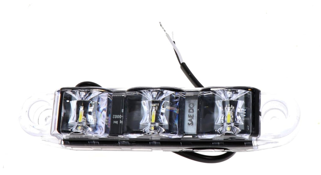 6" White LED Ground Panel Backup Work Light Off Road Trailer Jeep USA  (E10-W000-1)