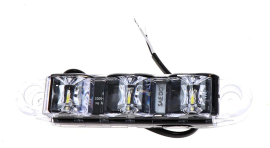 6" White LED Ground Panel Backup Work Light Off Road Trailer Jeep USA  (E10-W000-1)