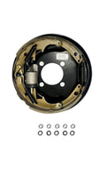 3500# Hydraulic 10x2.25" Right Passenger Curb 4 Bolt Backing Plate Trailer Axle (BPH-3500-RH)