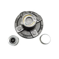 Pre-Greased Idler Hub Kit – 2K Capacity – 4 on 4 Bolt Pattern – 1/2" Studs (17-100)