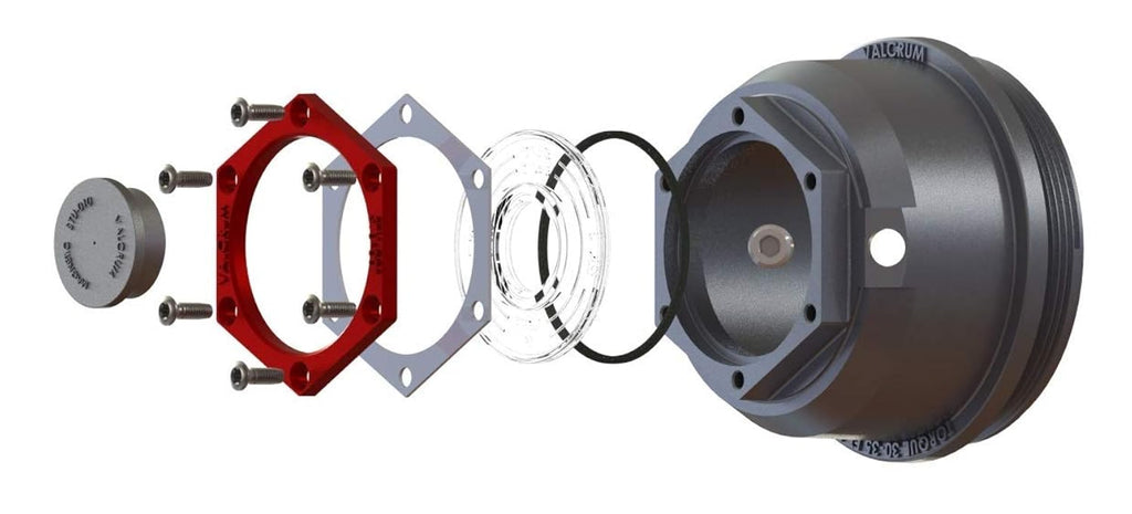 ONE 3-3/4" Valcrum Aluminum Hub Cap Hayes ALKO 9K-16K Trailer Axle Grease/Oil (ST-375)