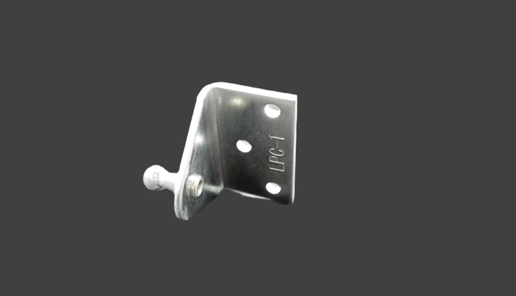 10MM Angle Bracket 1-1/4" Mount Flange Gas Strut Prop LPB-60 Spring Prop Rod (LPB-60)