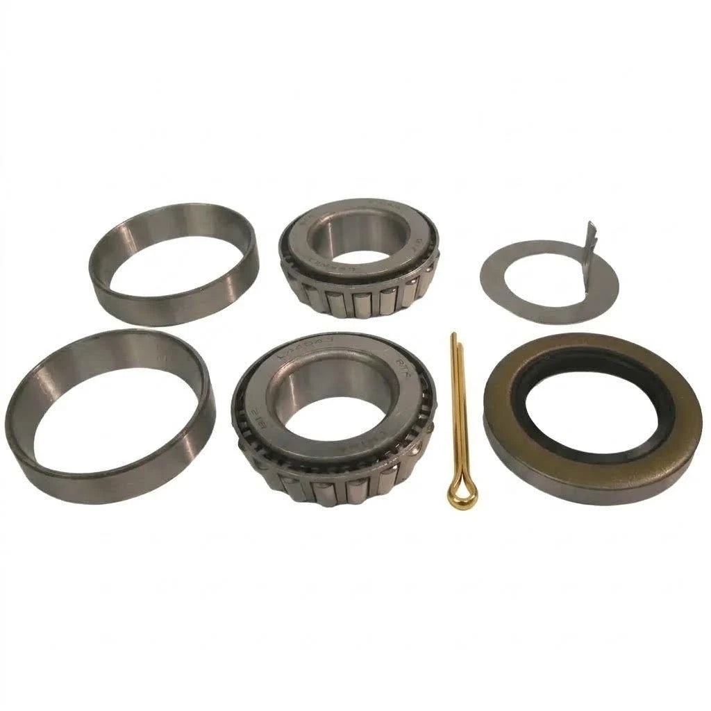 Trailer Axle Bearing Kit - 2000# Hub 1.0625" L44649 / L44610 with Seal & EZ Lube Cap (BK1-150-DEX)