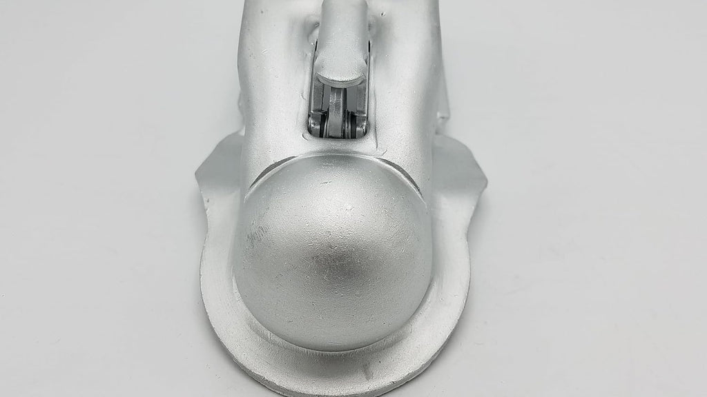2-5/16" Ball Trailer Dacromet Coupler Hitch 8500# 3" Wide Tongue Bolt on Boat (WD-100109-DAC)