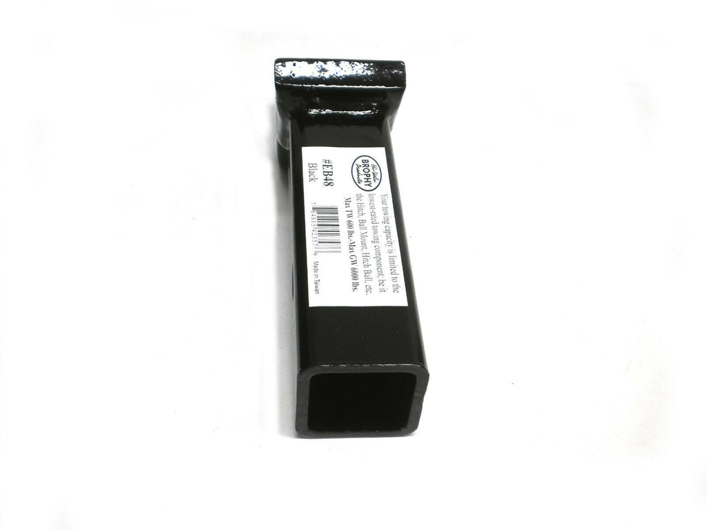 Brophy 6,000 lb Trailer Ball Mount – 3" Drop, 2" Rise, 2" Shank, 1" Ball Hole, 8.75" Long (EB48)